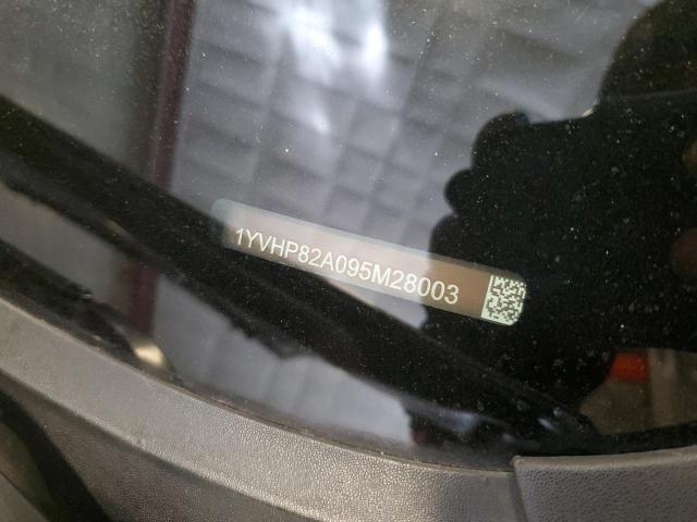 1YVHP82A095M28003 - 2009 MAZDA 6 I GRAY photo 12