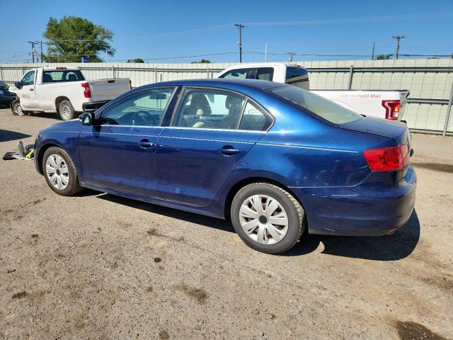 3VWDX7AJ0DM424484 - 2013 VOLKSWAGEN JETTA SE BLUE photo 2