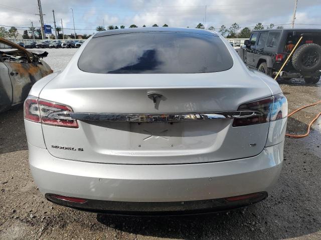 5YJSA1E13HF193206 - 2017 TESLA MODEL S SILVER photo 6