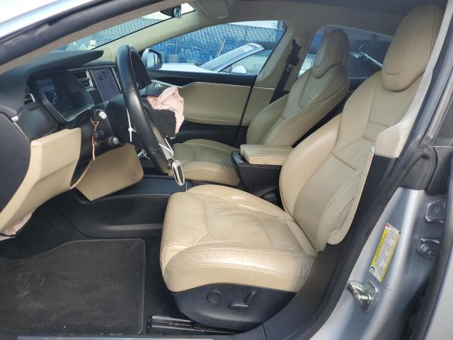 5YJSA1E13HF193206 - 2017 TESLA MODEL S SILVER photo 7