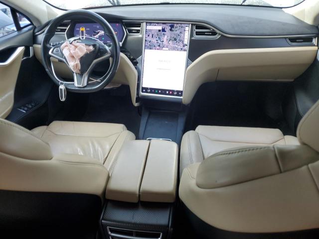 5YJSA1E13HF193206 - 2017 TESLA MODEL S SILVER photo 8