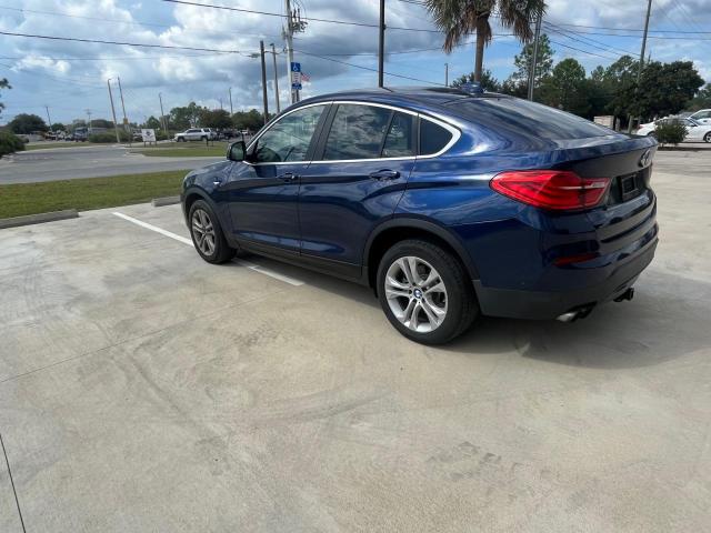 5UXXW3C54F0M89225 - 2015 BMW X4 XDRIVE28I BLUE photo 3