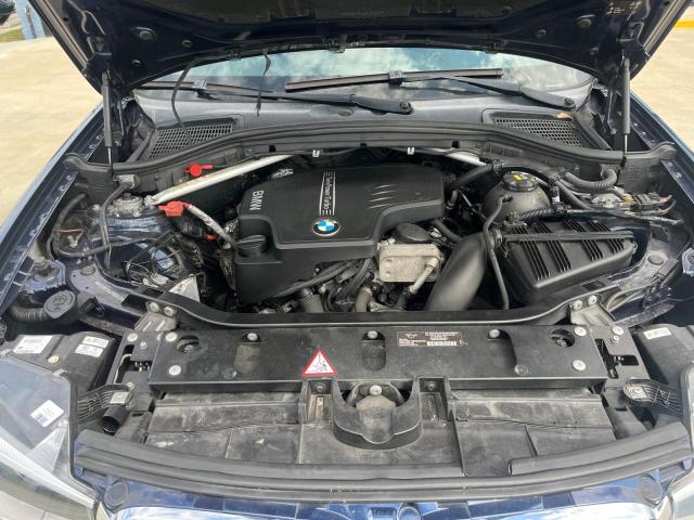 5UXXW3C54F0M89225 - 2015 BMW X4 XDRIVE28I BLUE photo 7
