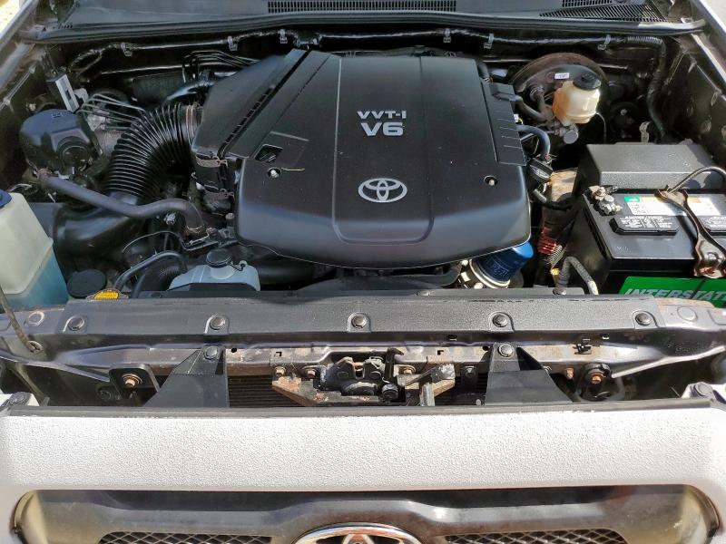 5TFJU4GN5DX034885 - 2013 TOYOTA TACOMA DOUBLE CAB PRERUNNER GRAY photo 11