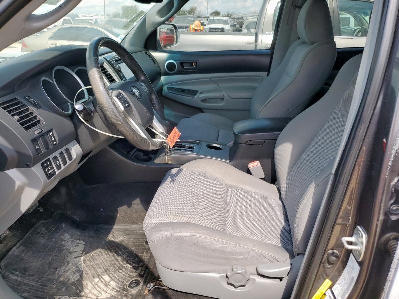 5TFJU4GN5DX034885 - 2013 TOYOTA TACOMA DOUBLE CAB PRERUNNER GRAY photo 7