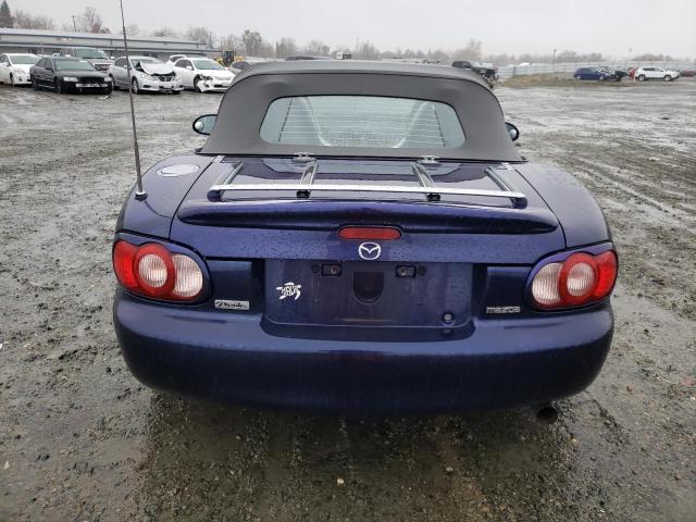 JM1NB353330311172 - 2003 MAZDA MX-5 MIATA BASE BLUE photo 6