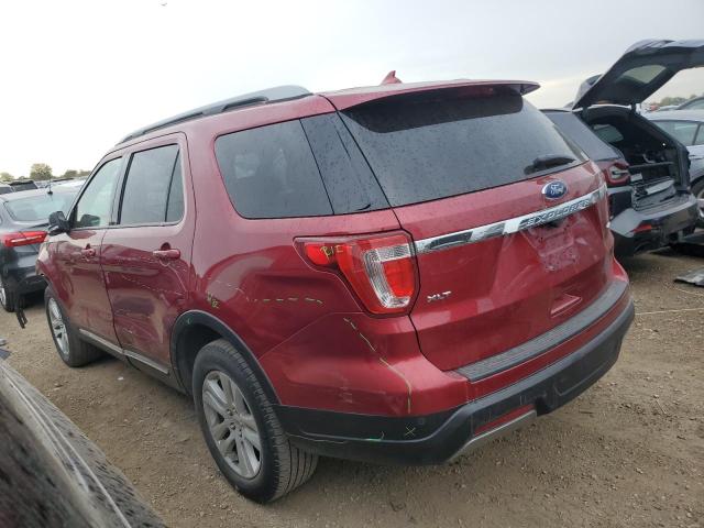 1FM5K8D86KGA95295 - 2019 FORD EXPLORER XLT Rouge photo 2