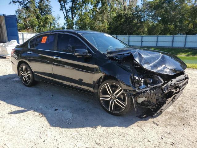 1HGCR2F76HA262728 - 2017 HONDA ACCORD EX BLACK photo 4