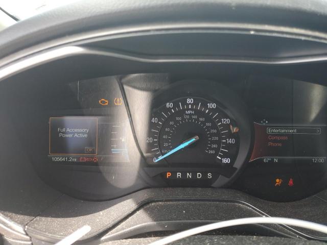 3FA6P0HD2KR126284 - 2019 FORD FUSION SE WHITE photo 9