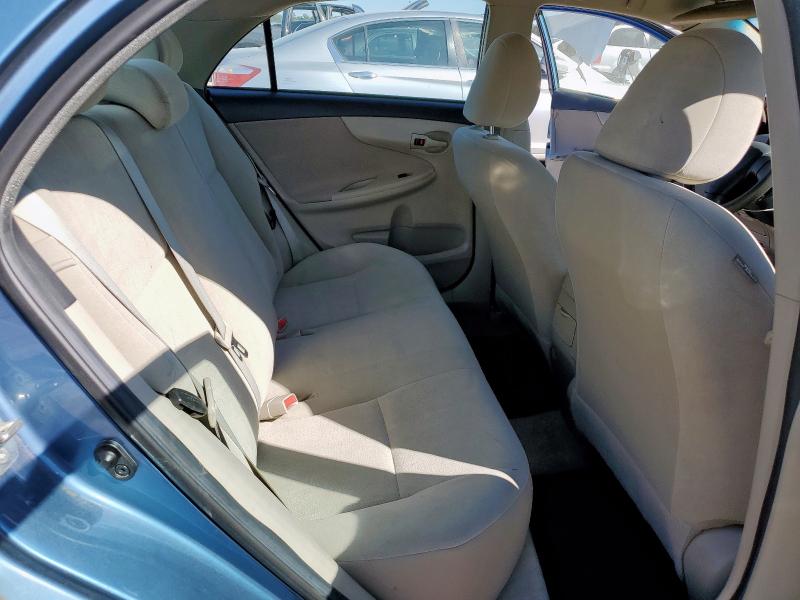 5YFBU4EE0DP095826 - 2013 TOYOTA COROLLA BASE Կապույտ լուսանկար 10