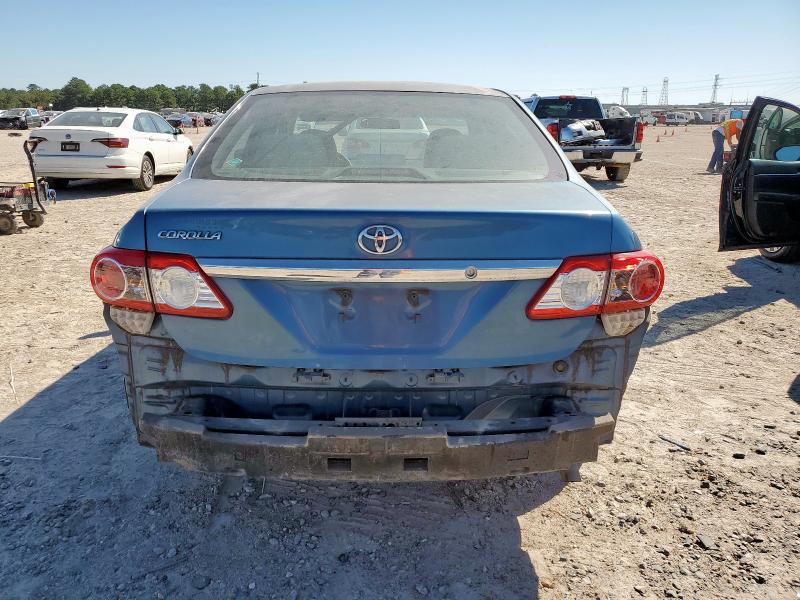 5YFBU4EE0DP095826 - 2013 TOYOTA COROLLA BASE Կապույտ լուսանկար 6