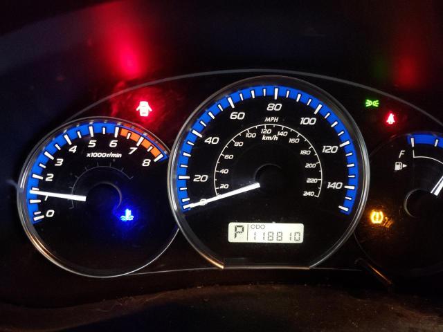 JF2SH6BC8AH903514 - 2010 SUBARU FORESTER XS Теңіз көгі фото 9