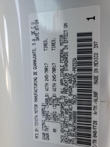 3TYLB5JN6RT040080 - 2024 TOYOTA TACOMA DOUBLE CAB WHITE photo 13