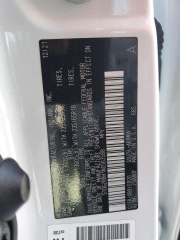 5TDGZRBH1NS563588 - 2022 TOYOTA HIGHLANDER XLE Ağ foto 13