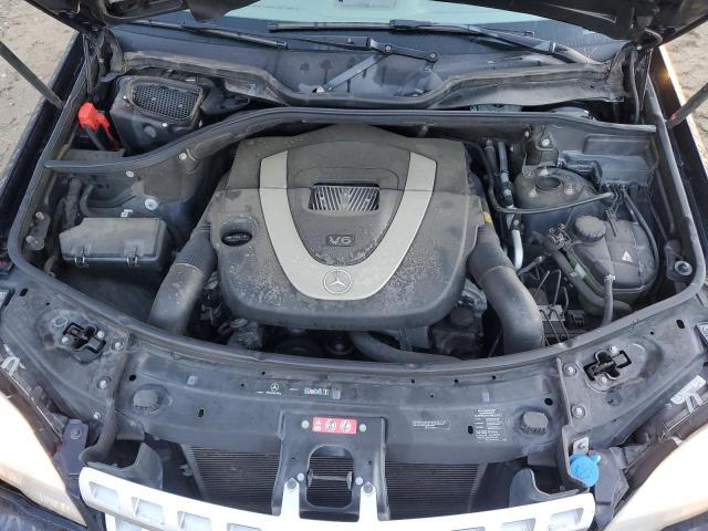 4JGBB8GBXBA716101 - 2011 MERCEDES-BENZ ML 350 4MATIC BLUE photo 12