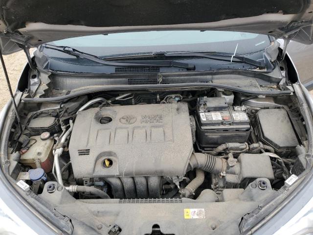 NMTKHMBX3KR071632 - 2019 TOYOTA C-HR XLE Silber Foto 12