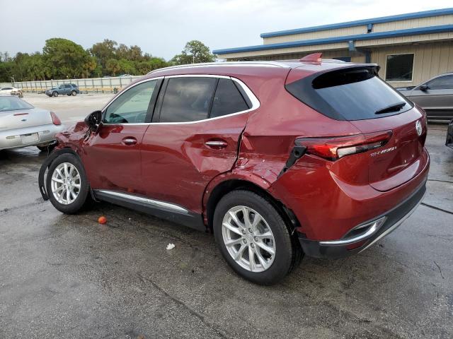 LRBAZLR41MD176442 - 2021 BUICK ENVISION PREFERRED წითელი ფოტო 2