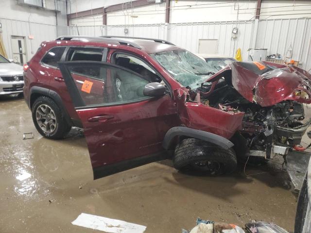 1C4PJMBX4LD578452 - 2020 JEEP CHEROKEE TRAILHAWK BURGUNDY photo 4
