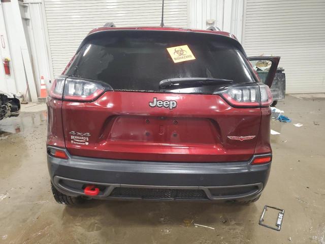 1C4PJMBX4LD578452 - 2020 JEEP CHEROKEE TRAILHAWK BURGUNDY photo 6