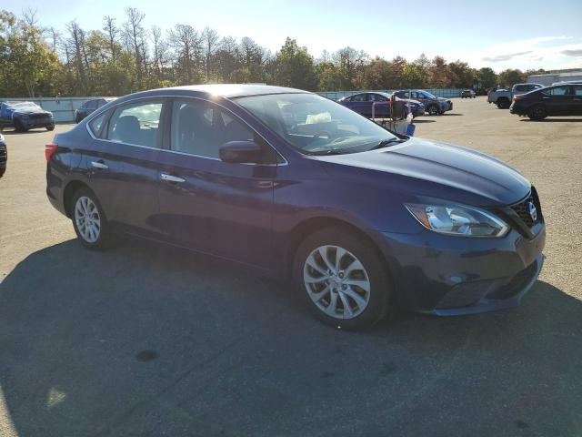 3N1AB7AP2KY323562 - 2019 NISSAN SENTRA S 蓝色 照片 4