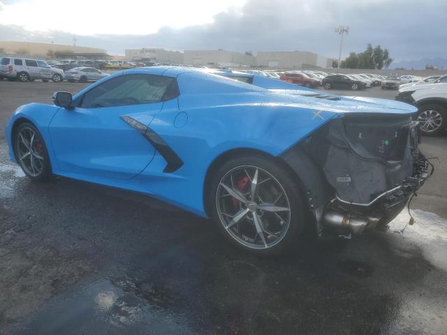 1G1YA3D44N5101964 - 2022 CHEVROLET CORVETTE STINGRAY 1LT BLUE photo 2
