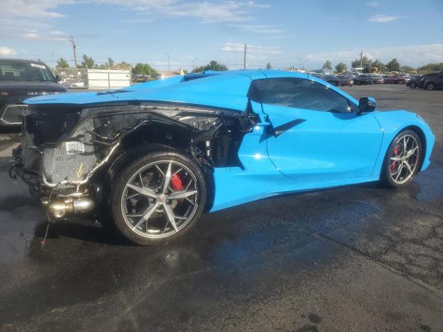 1G1YA3D44N5101964 - 2022 CHEVROLET CORVETTE STINGRAY 1LT BLUE photo 3