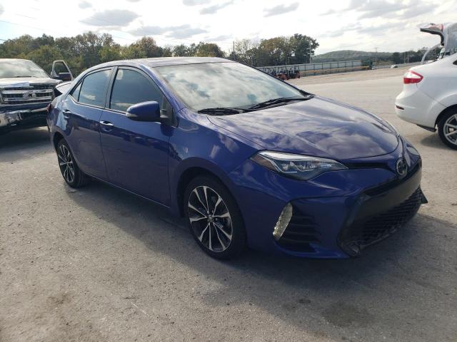 5YFBURHE3KP891914 - 2019 TOYOTA COROLLA L BLUE photo 4