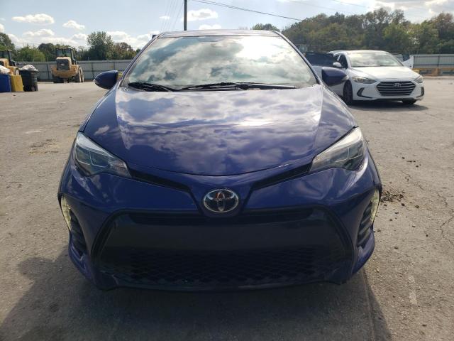 5YFBURHE3KP891914 - 2019 TOYOTA COROLLA L BLUE photo 5