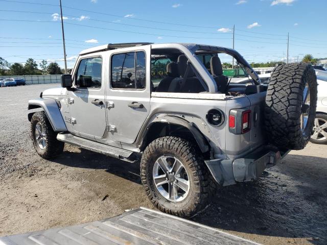 1C4HJXEN7JW222045 - 2018 JEEP WRANGLER U SAHARA SILVER photo 2