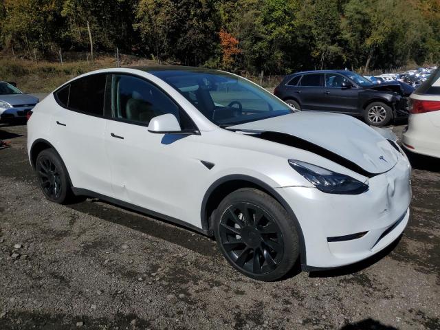 7SAYGDEE5PA050768 - 2023 TESLA MODEL Y Weiß Foto 4