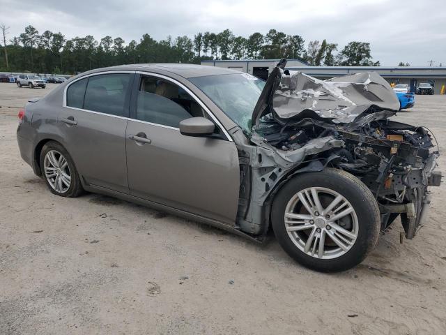 JN1CV6AP3DM301585 - 2013 INFINITI G37 BASE BROWN photo 4