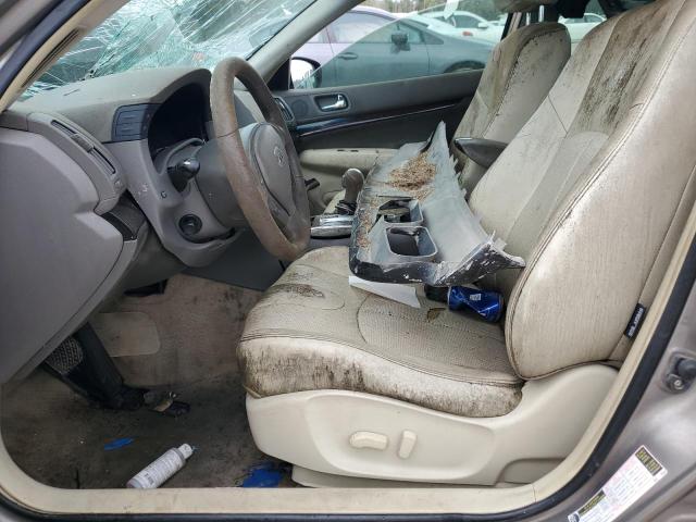 JN1CV6AP3DM301585 - 2013 INFINITI G37 BASE BROWN photo 7