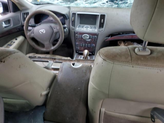 JN1CV6AP3DM301585 - 2013 INFINITI G37 BASE BROWN photo 8