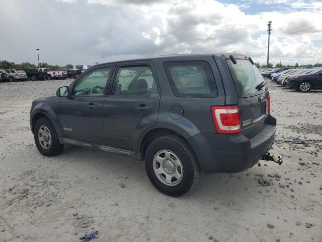 1FMCU02Z78KD91401 - 2008 FORD ESCAPE XLS GRAY photo 2