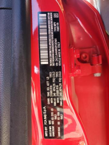 ZACCJAAW8GPC67491 - 2016 JEEP RENEGADE SPORT RED photo 12