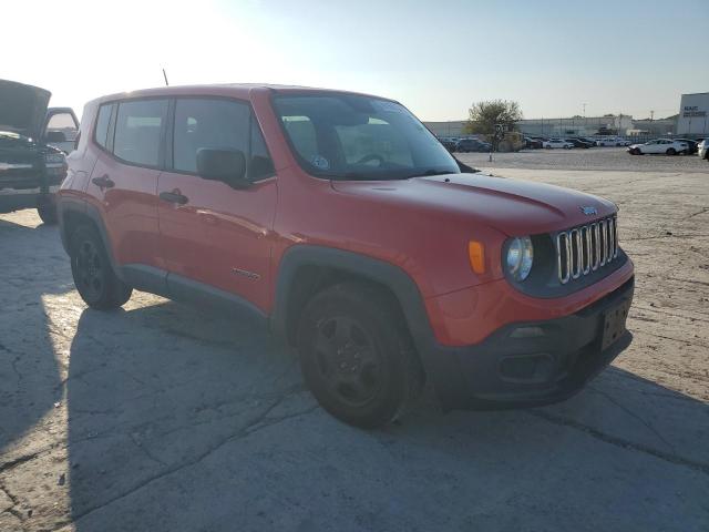 ZACCJAAW8GPC67491 - 2016 JEEP RENEGADE SPORT RED photo 4