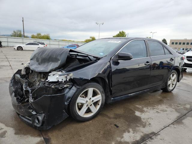 4T1BF1FK5CU143606 - 2012 TOYOTA CAMRY BASE BLACK photo 1