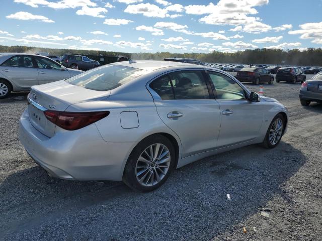 JN1EV7AR0JM443775 - 2018 INFINITI Q50 LUXE SILVER photo 3