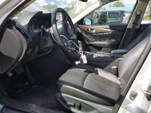 JN1EV7AR0JM443775 - 2018 INFINITI Q50 LUXE SILVER photo 7