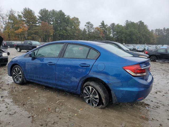 19XFB2F80FE053293 - 2015 HONDA CIVIC EX BLUE photo 2