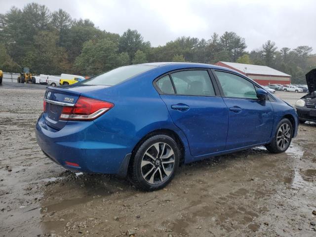 19XFB2F80FE053293 - 2015 HONDA CIVIC EX BLUE photo 3