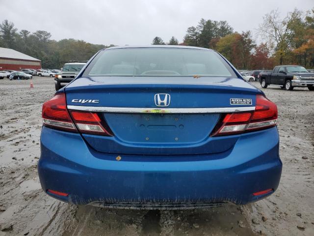 19XFB2F80FE053293 - 2015 HONDA CIVIC EX BLUE photo 6