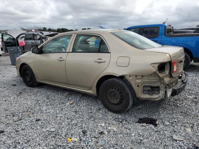 1NXBU4EE3AZ222787 - 2010 TOYOTA COROLLA BASE ოქროსფერი ფოტო 2