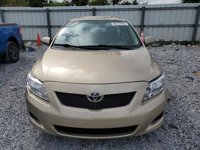 1NXBU4EE3AZ222787 - 2010 TOYOTA COROLLA BASE ოქროსფერი ფოტო 5