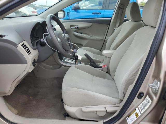 1NXBU4EE3AZ222787 - 2010 TOYOTA COROLLA BASE ოქროსფერი ფოტო 7