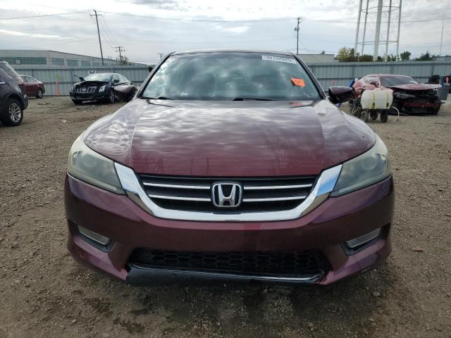 1HGCR2F5XDA198282 - 2013 HONDA ACCORD SPORT BURGUNDY photo 5