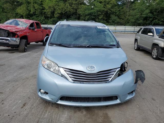 5TDYK3DC7GS692977 - 2016 TOYOTA SIENNA XLE BLUE photo 10