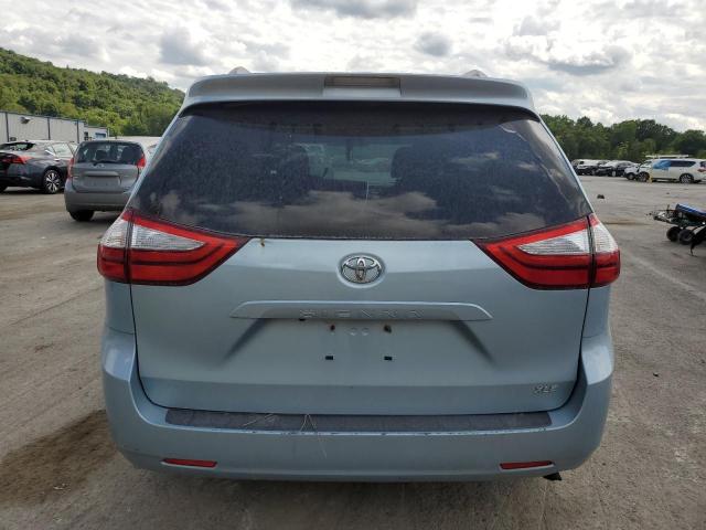 5TDYK3DC7GS692977 - 2016 TOYOTA SIENNA XLE BLUE photo 12