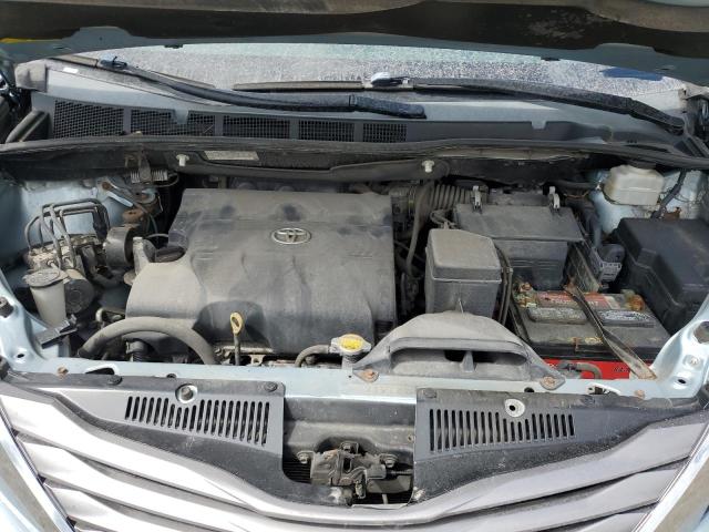 5TDYK3DC7GS692977 - 2016 TOYOTA SIENNA XLE BLUE photo 24