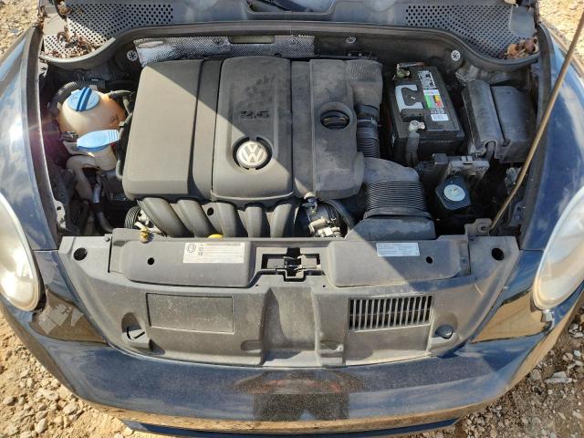 3VWFP7ATXEM610027 - 2014 VOLKSWAGEN BEETLE BLACK photo 11